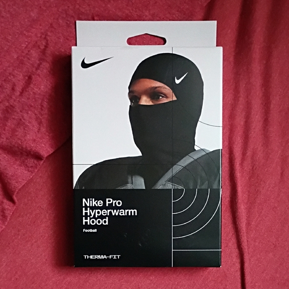 Nike Pro Hyperwarm Hood in Black - Picture 1 of 4